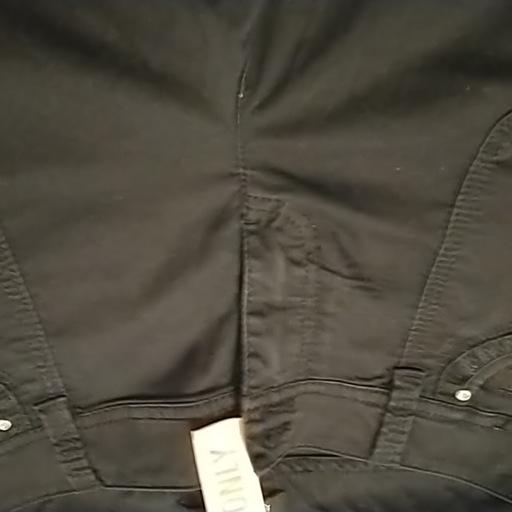 Ladies style black pants.